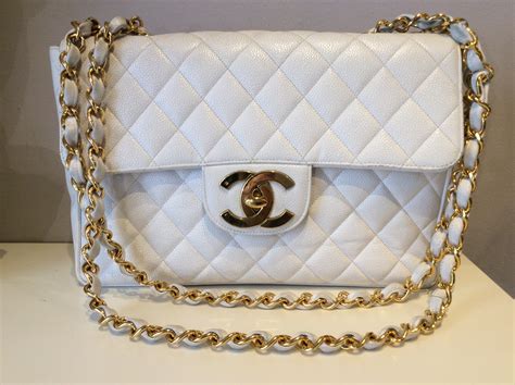 borsa chanel bianca bonheur|Chanel borse.